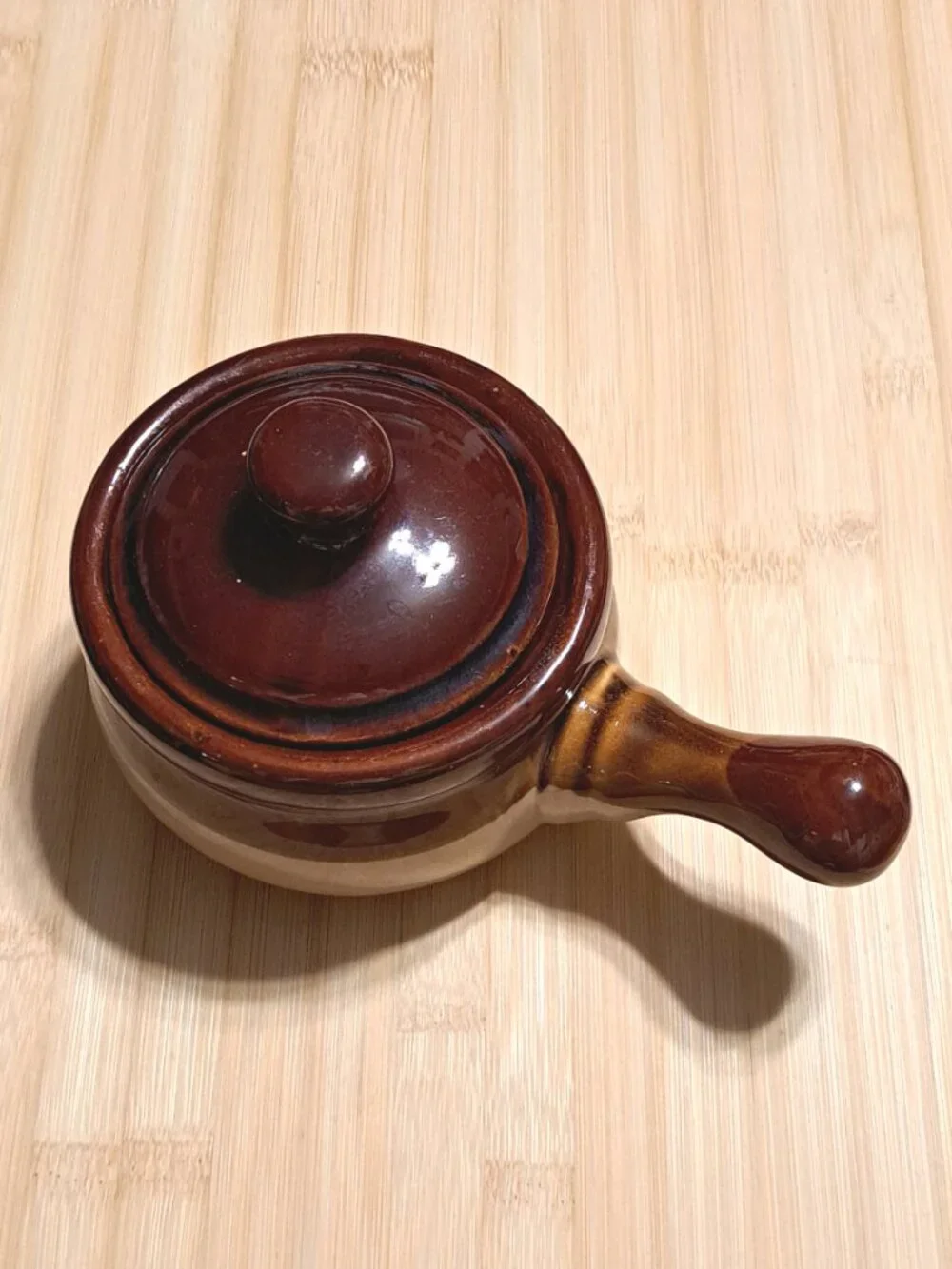 Vintage French Onion Soup Farmhouse Crock
